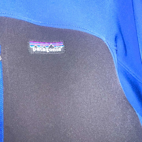 Patagonia men’s medium soft shell. Good condition. Blue and black. - Picture 7 of 15